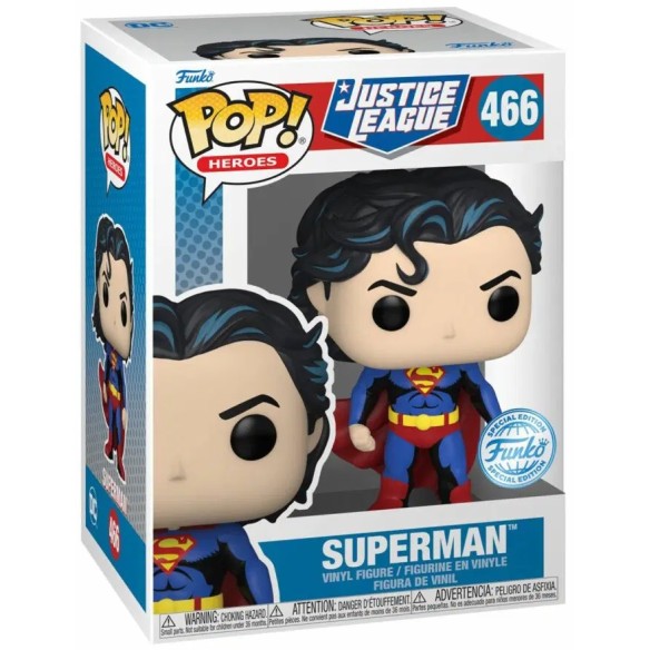 Justice League POP! Heroes Vinyl Figure Superman 9 cm Special Edition